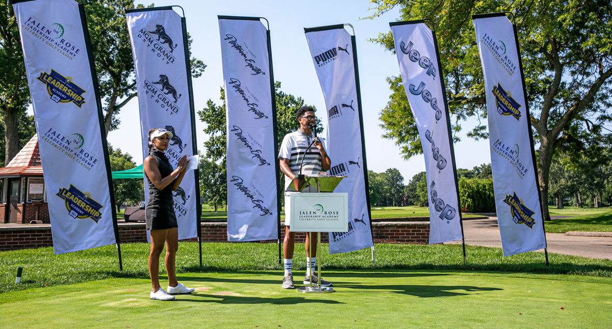 Tom Gores-sponsored golf event draws record crowd in support of Jalen Rose Leadership Academy students