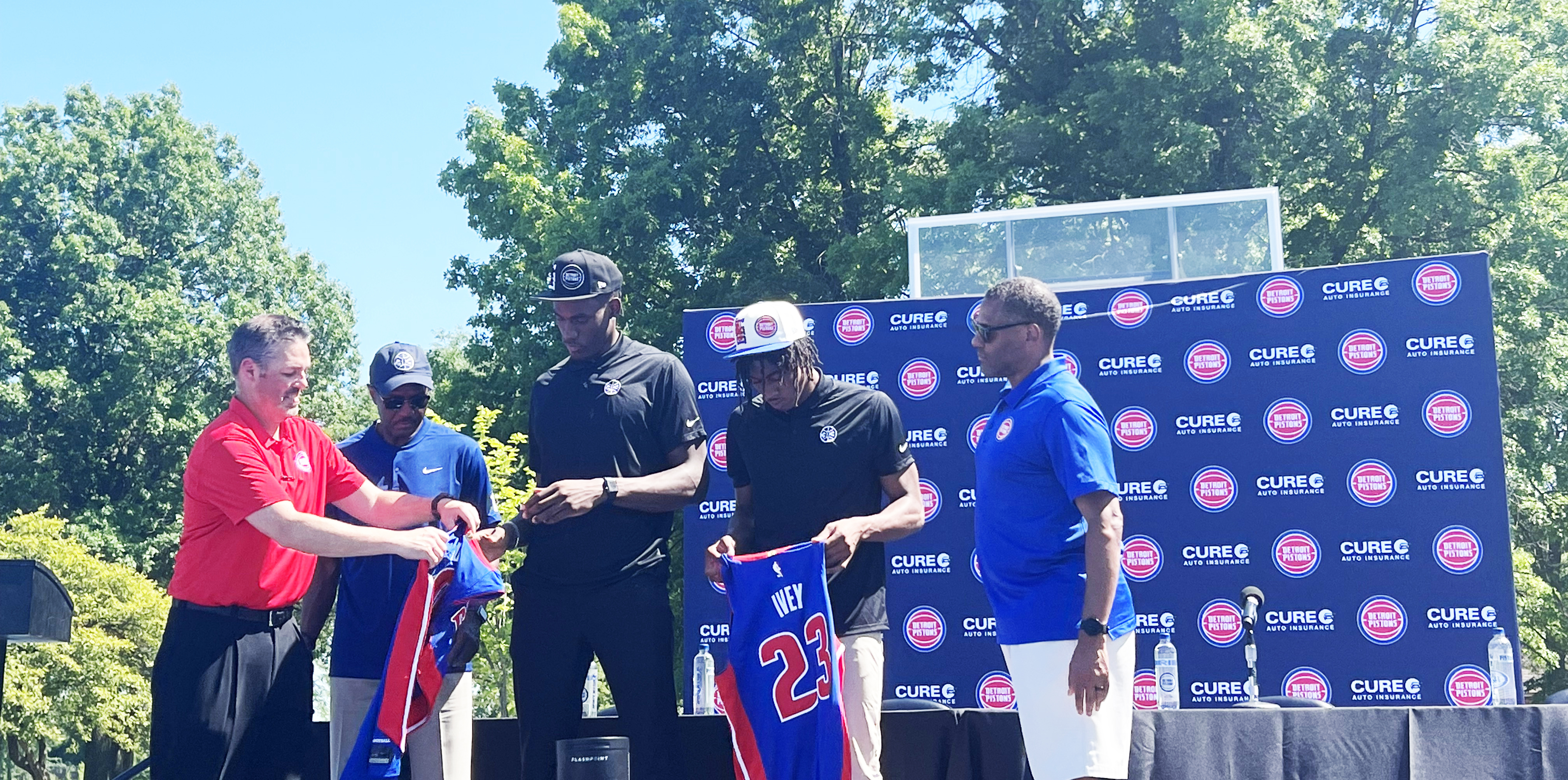 Detroit Pistons owner Tom Gores’ ‘go for it’ advice to GM Troy Weaver helps produce productive draft night in guard Jaden Ivey, center Jalen Duren