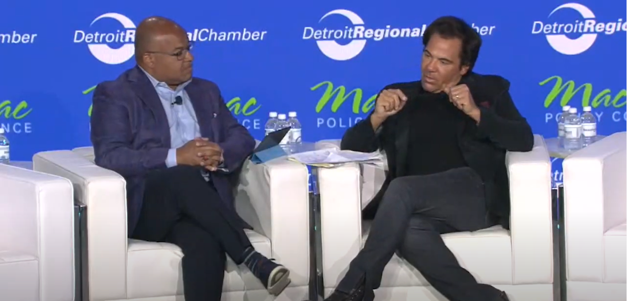 Platinum Equity CEO Tom Gores pledges $100 million to build national charitable organization during appearance at Mackinac Policy Conference