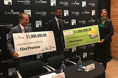 Tom Gores And Consumers Energy Pledge $2 Million To Help Start Flint Promise Scholarship Program