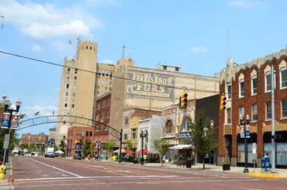 Downtown Flint, Michigan