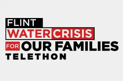 Logo for the Flint Water Crisis Telethon